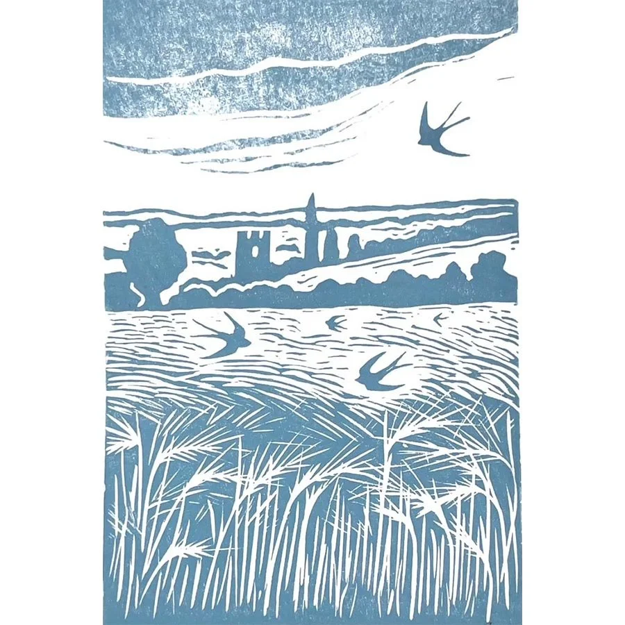 After the rain (Blue) by Beth Knight