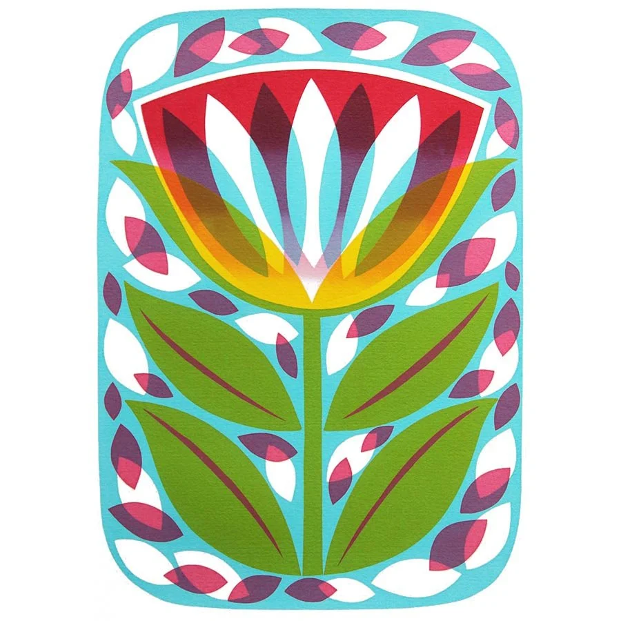 Bloom (Pastel) by Karoline Rerrie