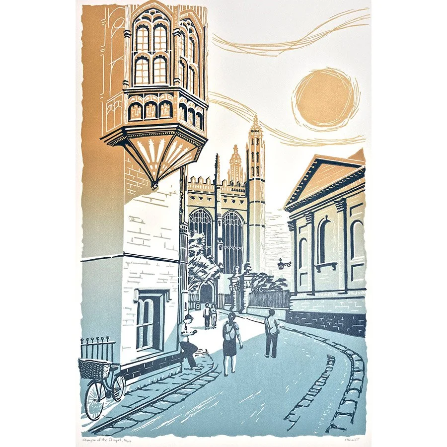 Glimpse of the Chapel by Meliprints