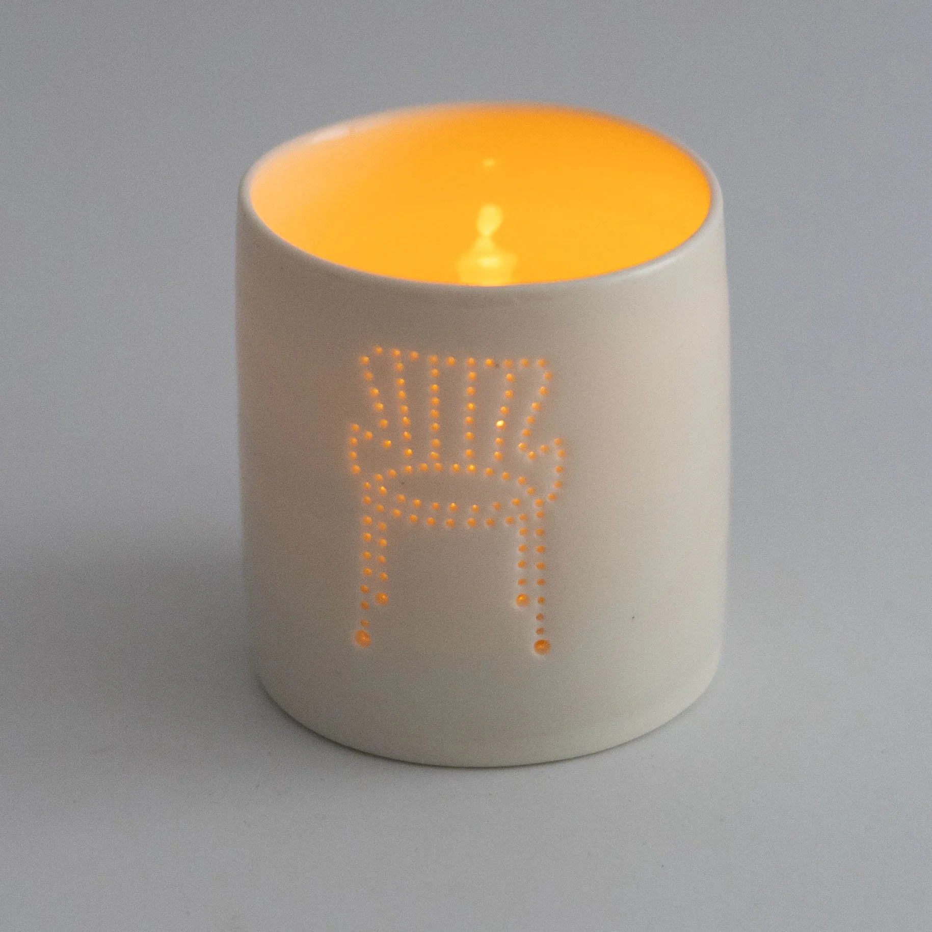 Ernest Race Chair Mini Tealight Holder by Luna Lighting