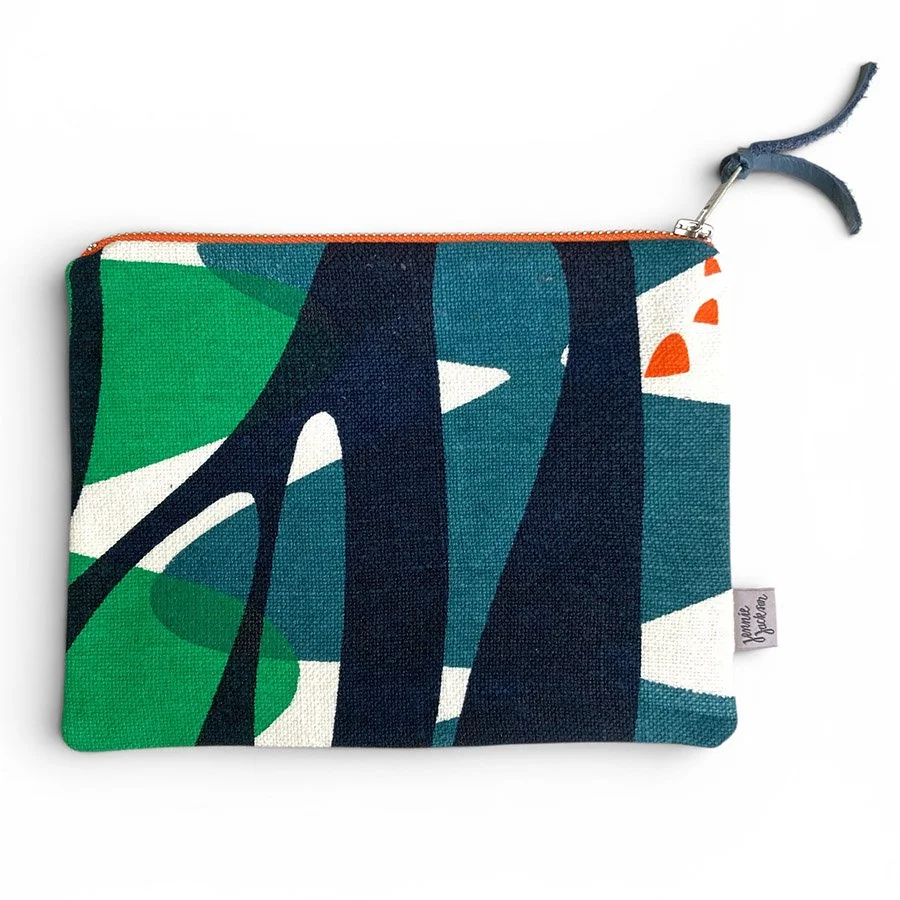 Mangrove Zip Bag by Jennie Jackson