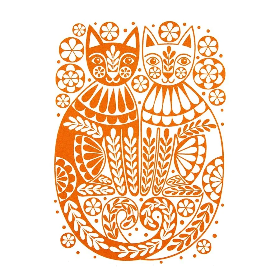 Karoline Rerrie - Orange Lovecats 150dpi_edit.jpg