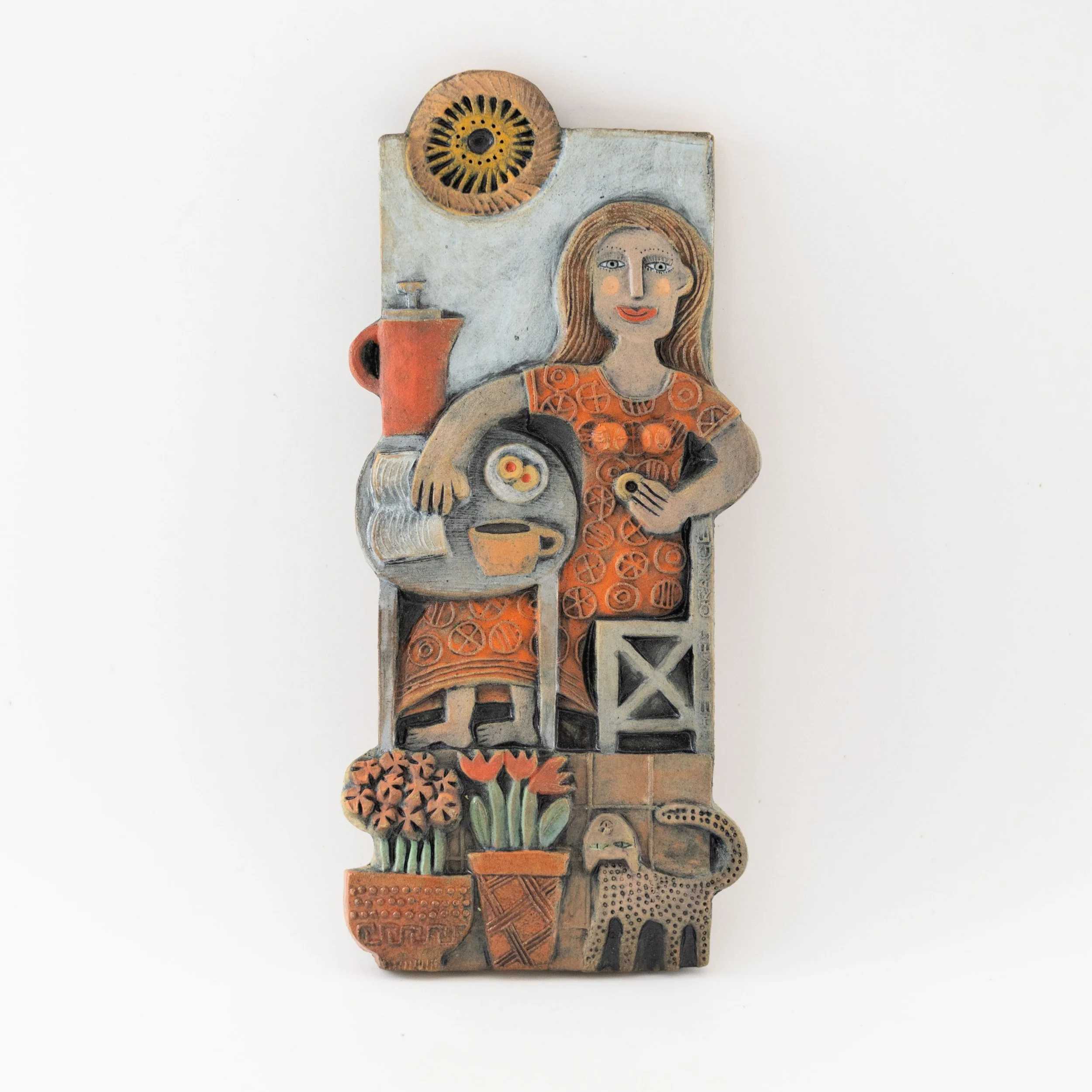 She Loves Orange by Hilke MacIntyre