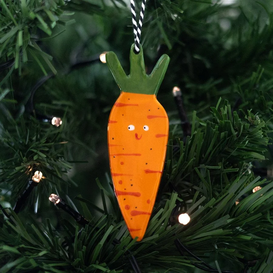 Medium Carrot Decoration by Miss Marple