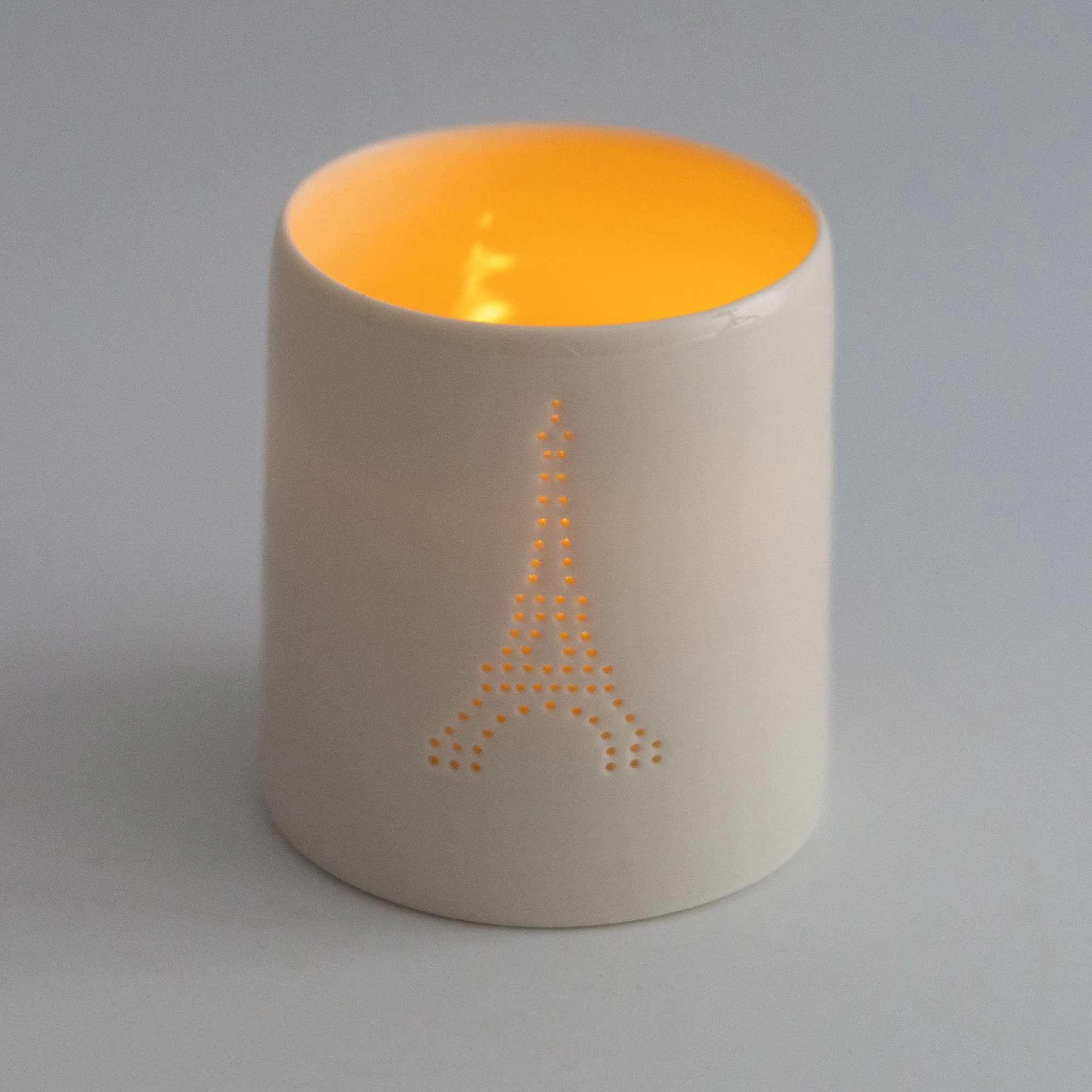 Eiffel Tower Mini Tealight Holder by Luna Lighting