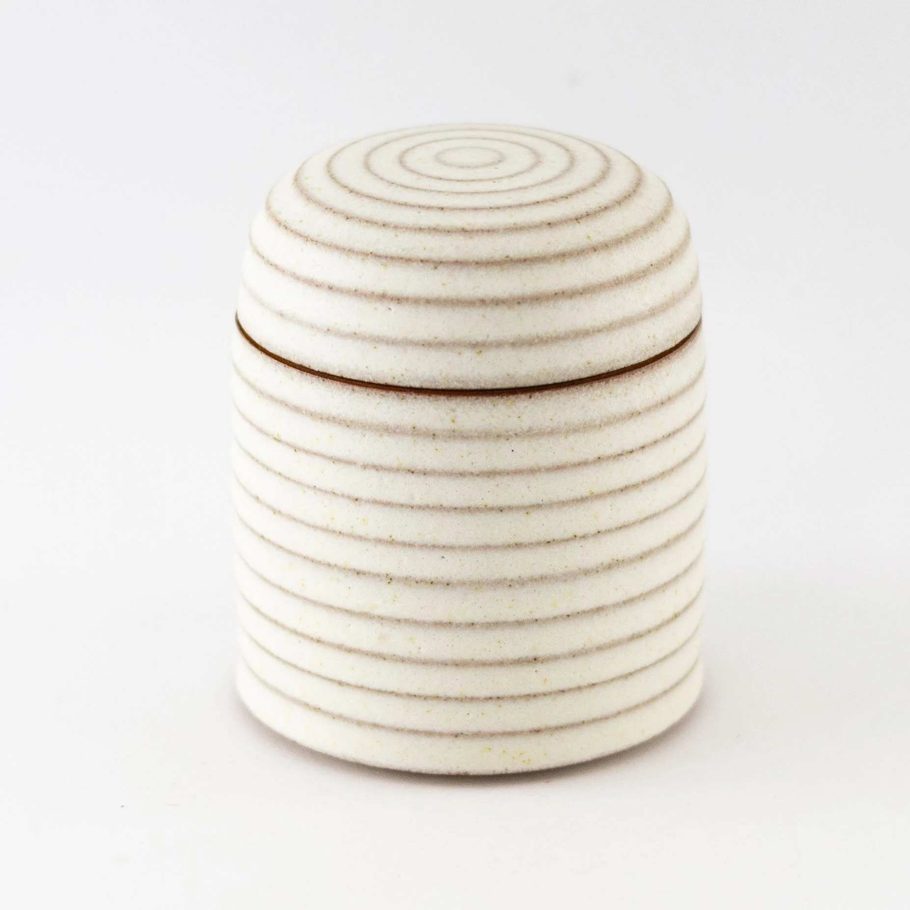 Tall Lidded Vessel by  K Ceramics