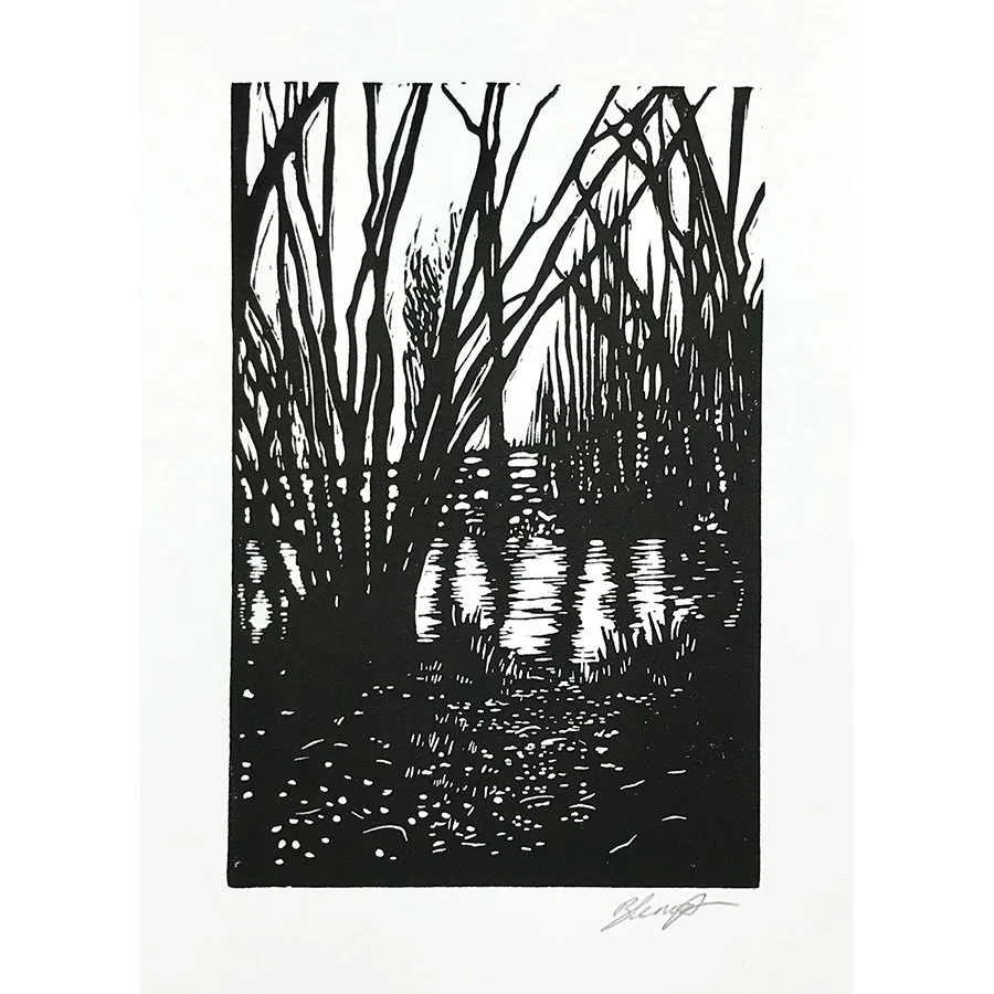 Woodland Pool by Beth Knight