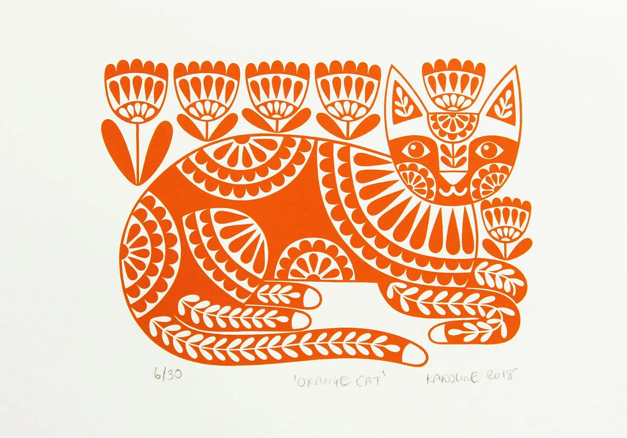 Karoline Rerrie - Orange Cat 150dpi resized.jpg