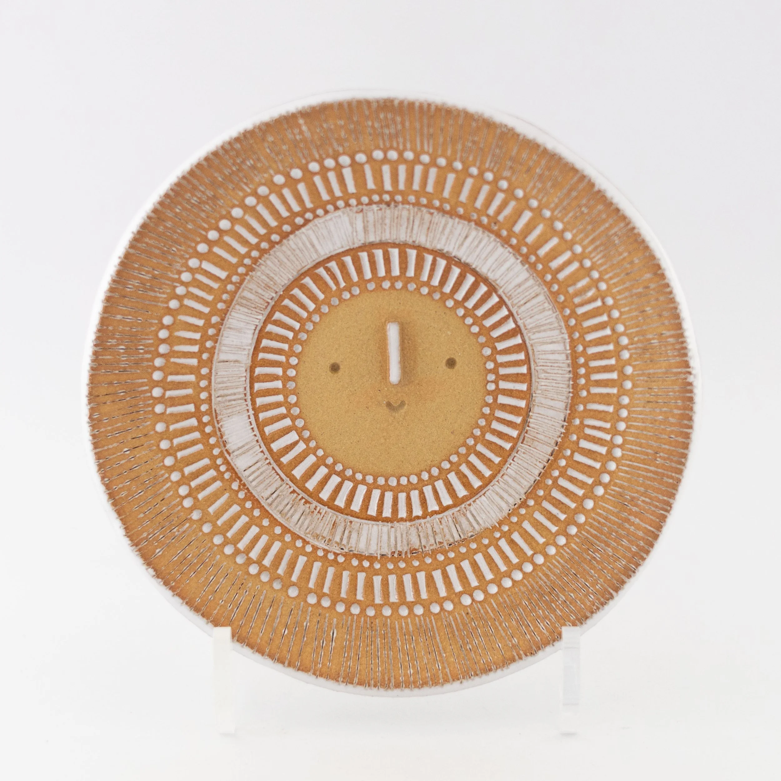 Small Sun Side Plate 3 by Atelier Stella Ceramics