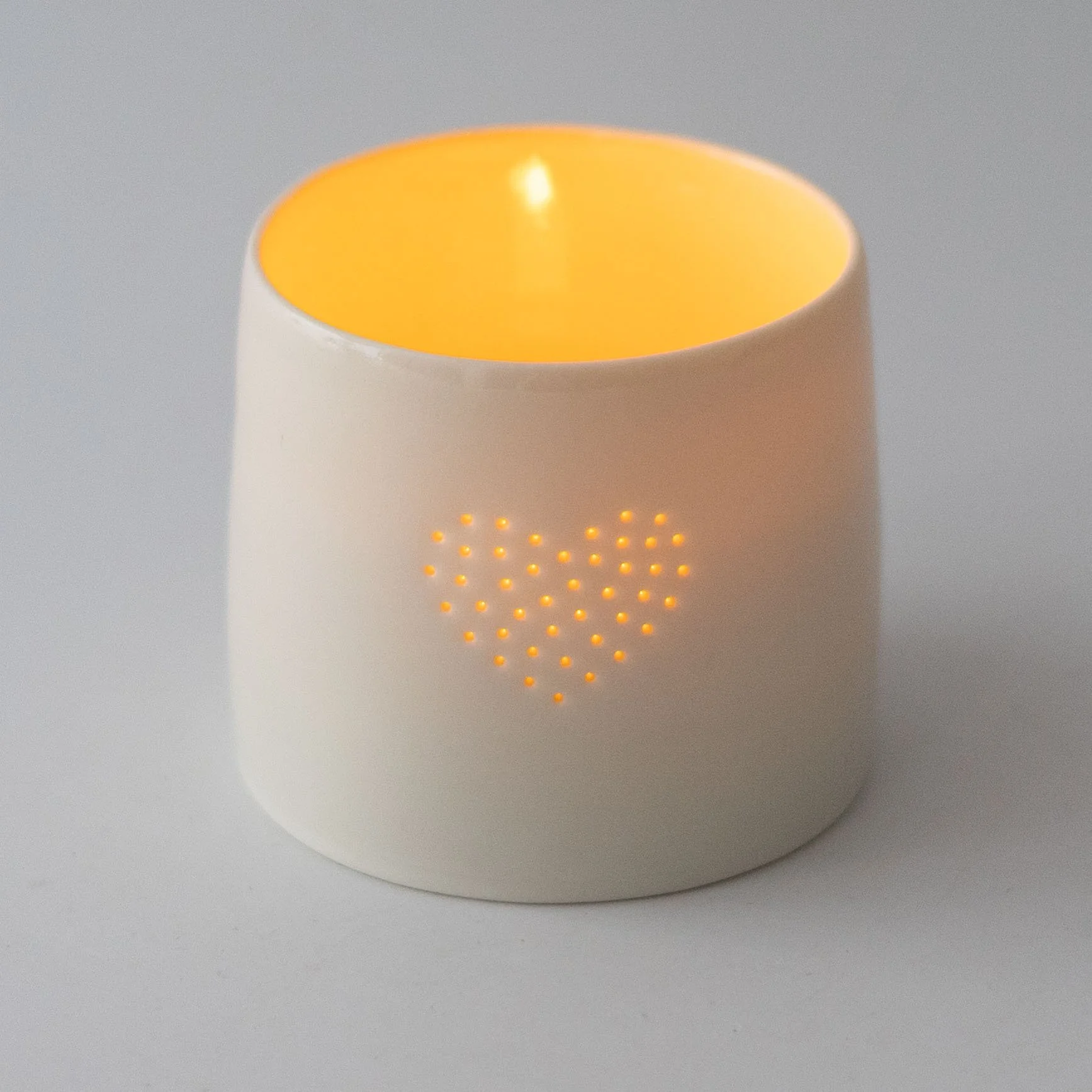 Full Heart Mini Tealight Holder by Luna Lighting