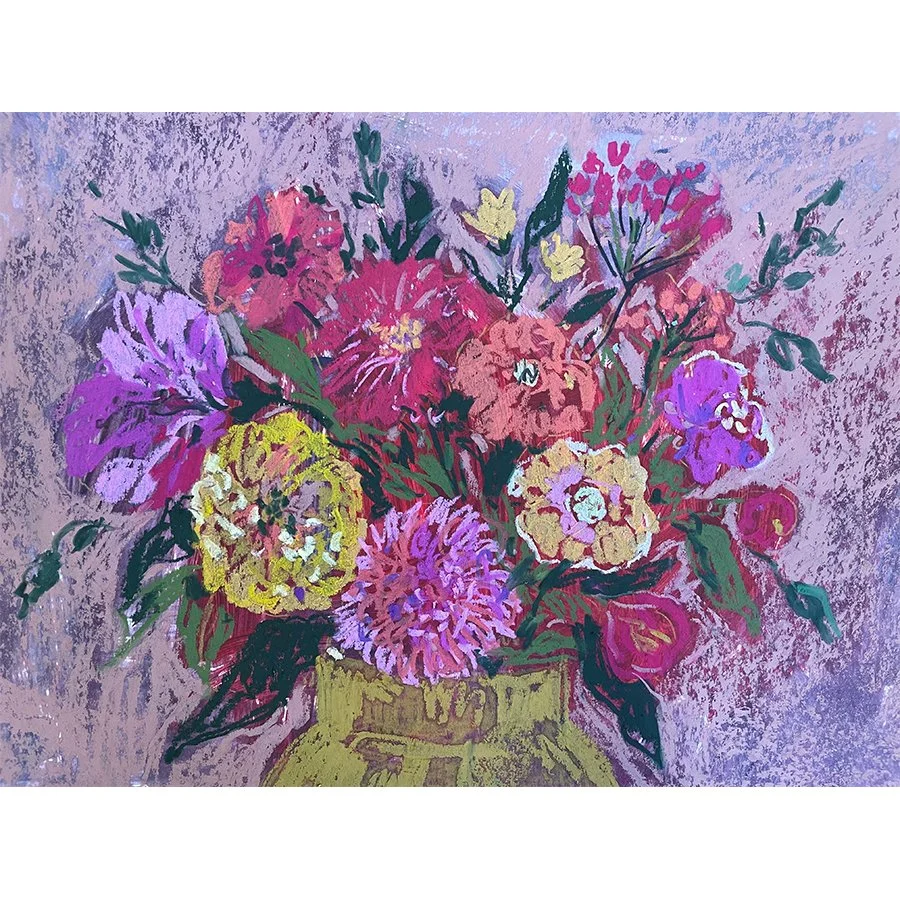 Colourful Bouquet by Carolina Rabei