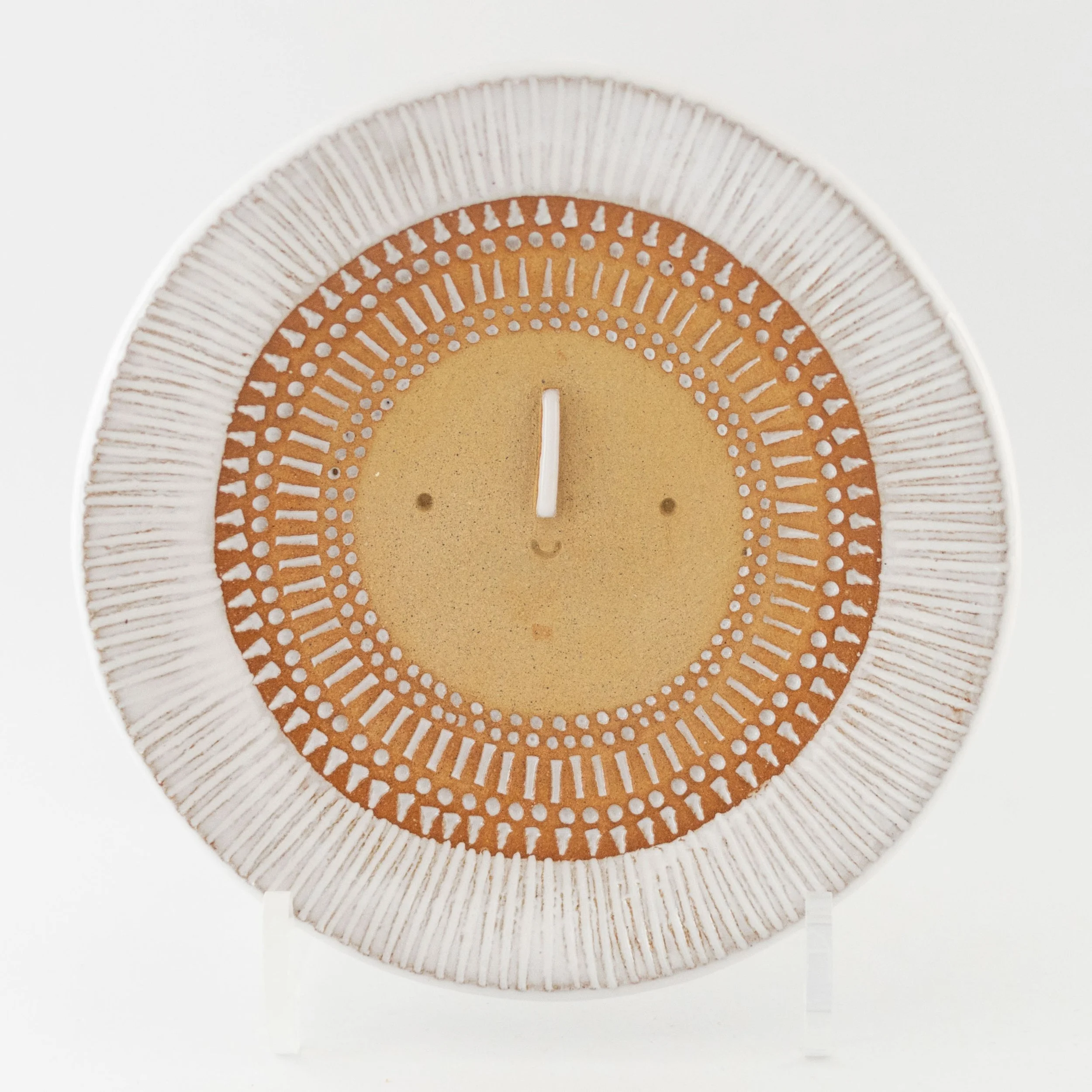 Small Sun Side Plate 4 by Atelier Stella Ceramics