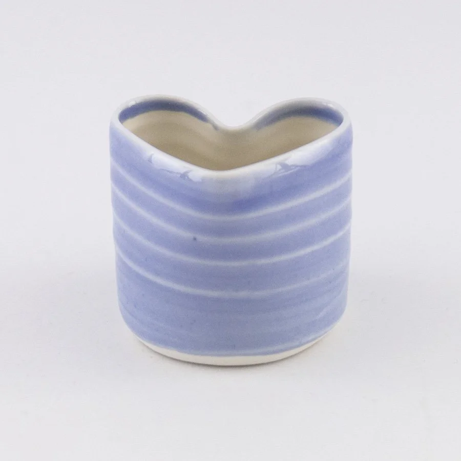 Small Votive Blue by Mary Howard-George