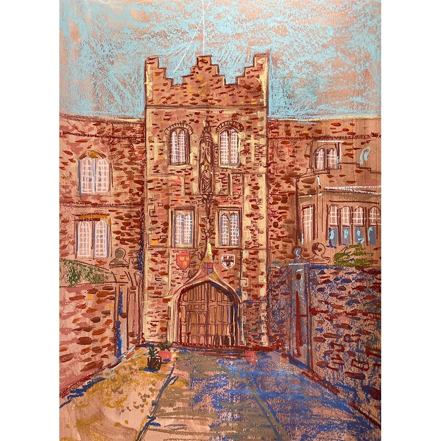 Jesus College Cambridge by Carolina Rabei