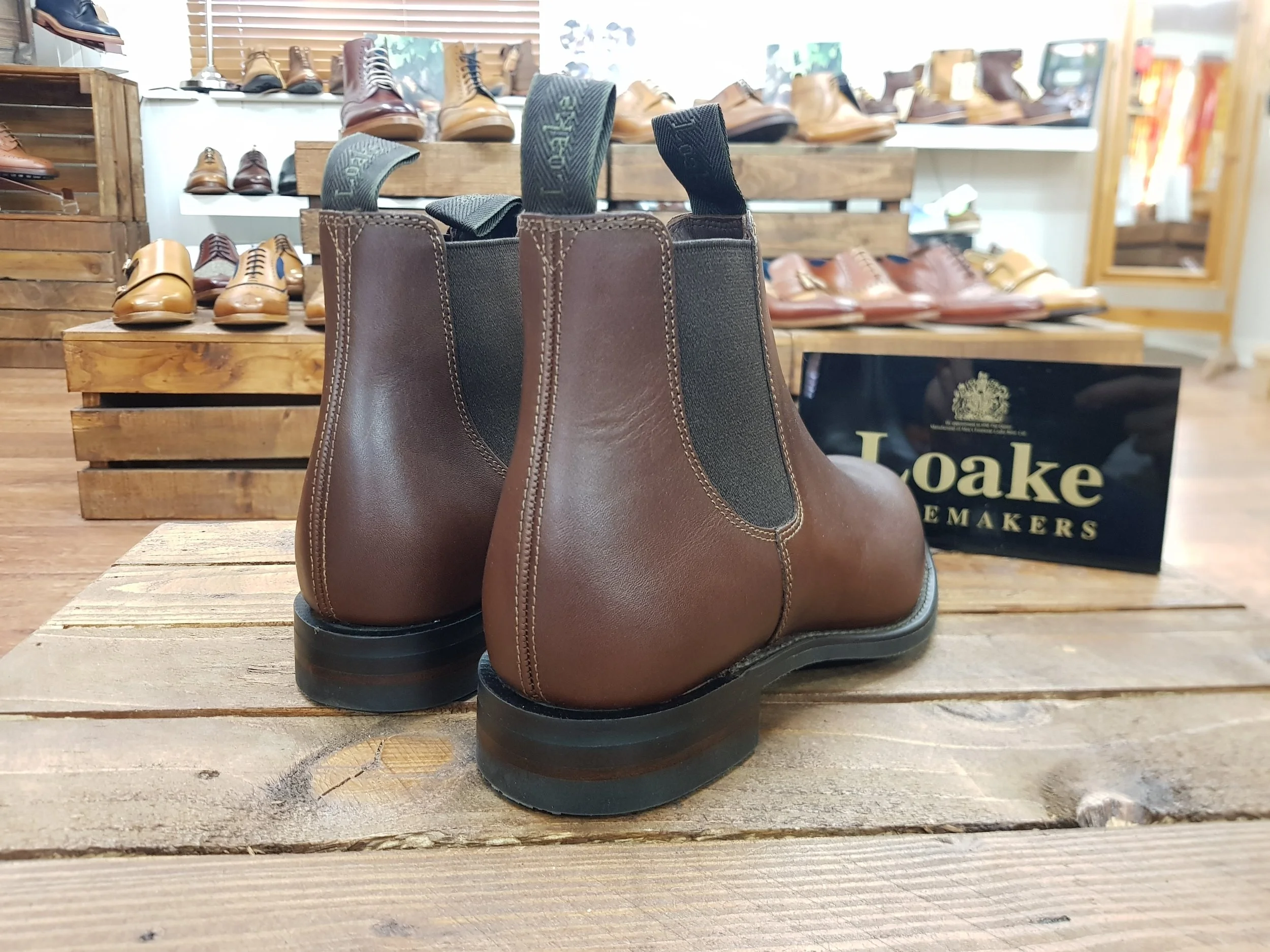 loake chatterley suede