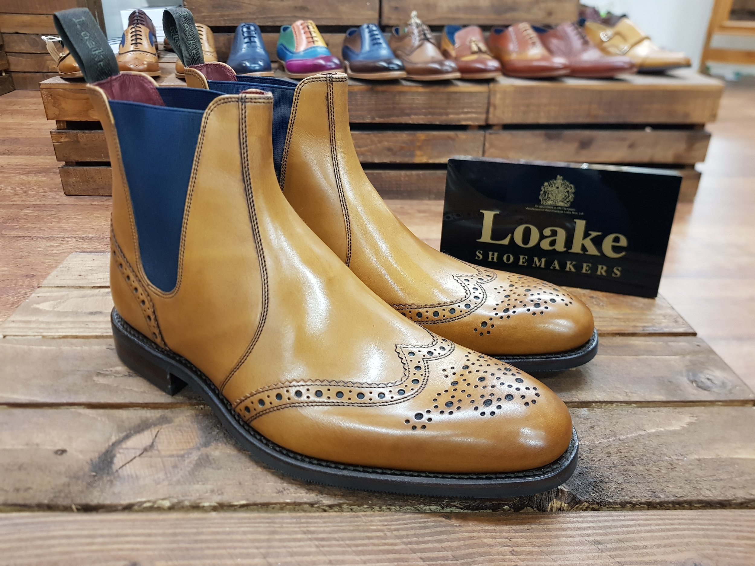 loake hoskins tan