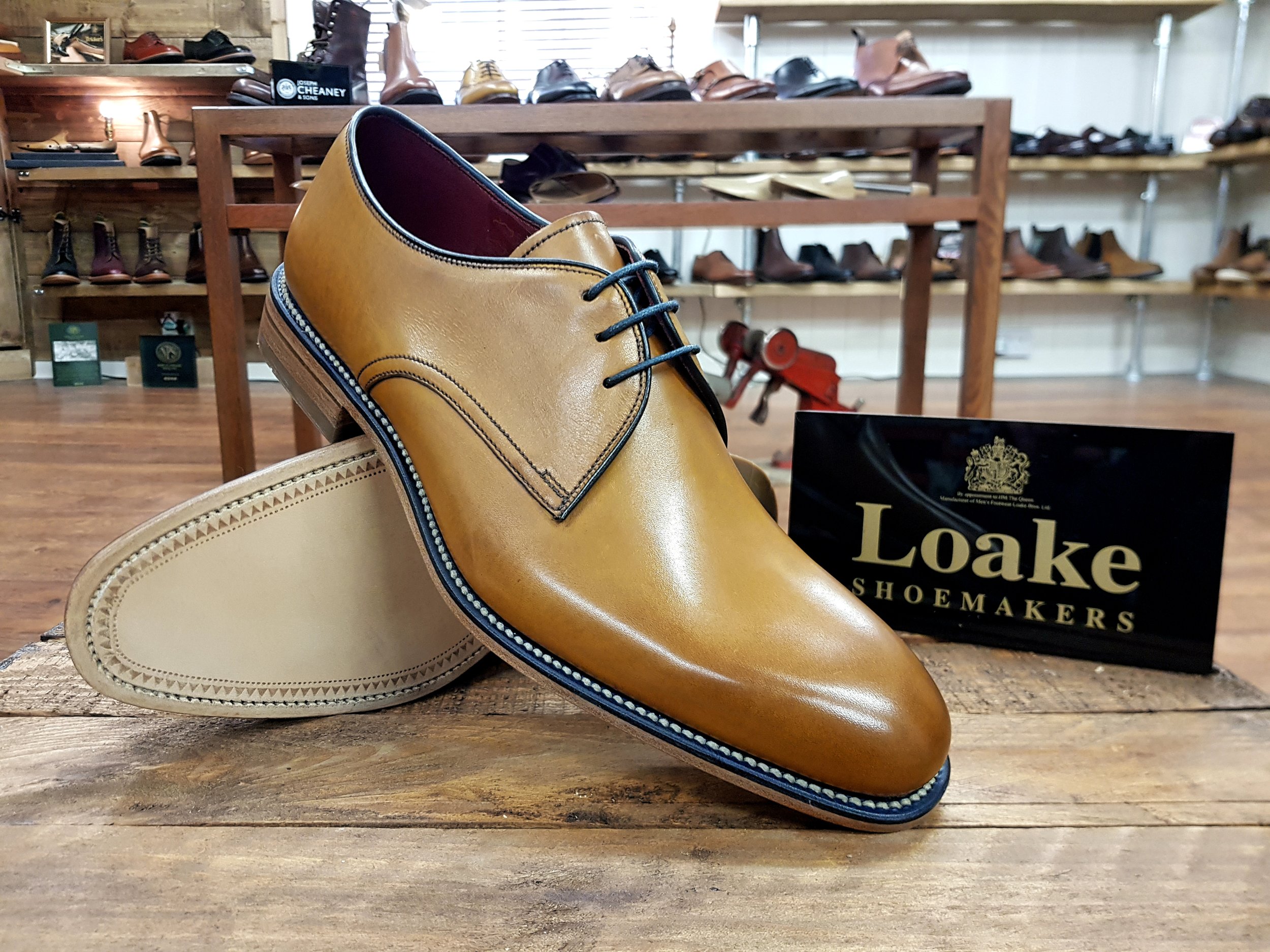 loake drake tan