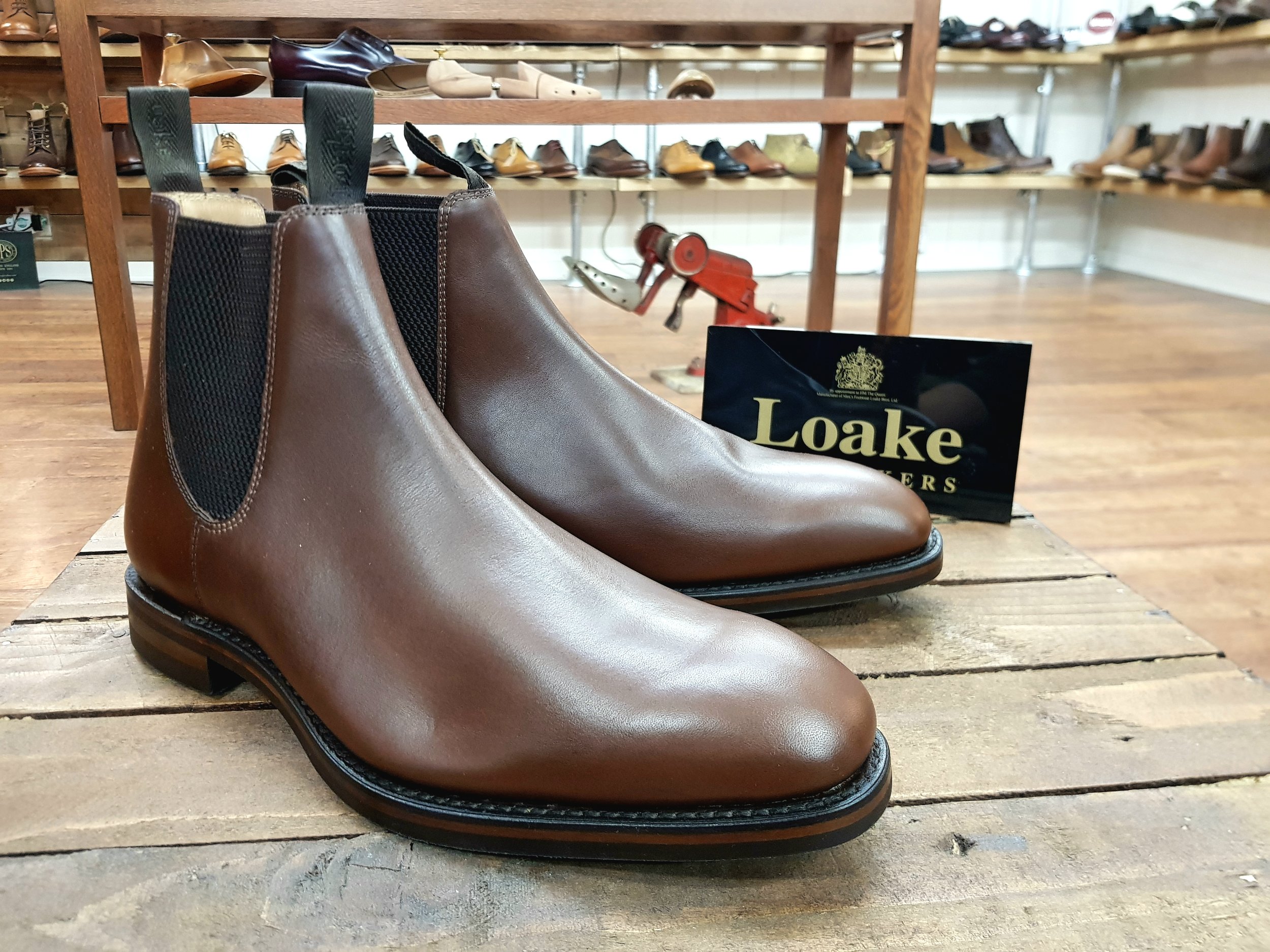 loake chatsworth brown