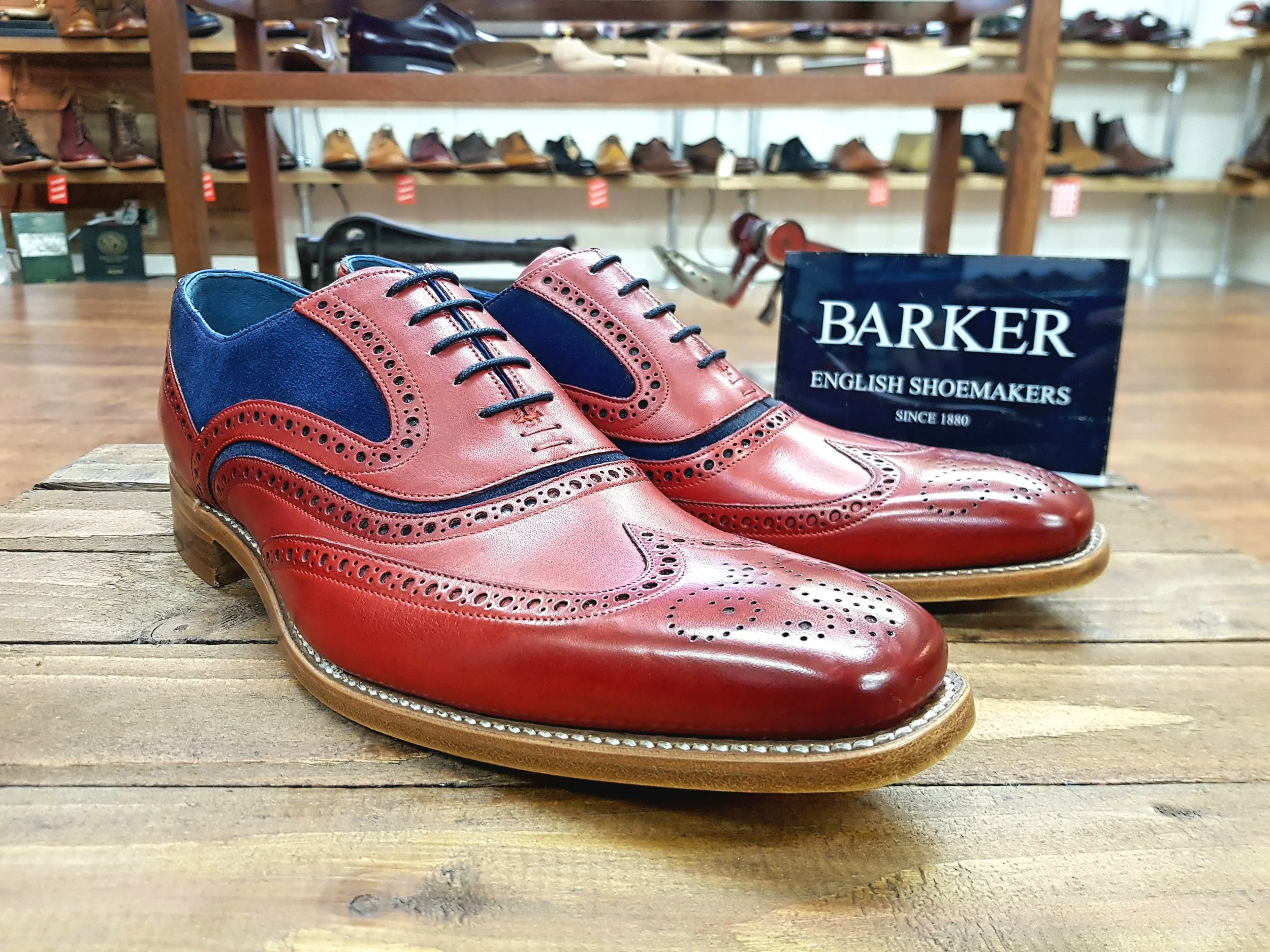 barker mcclean red
