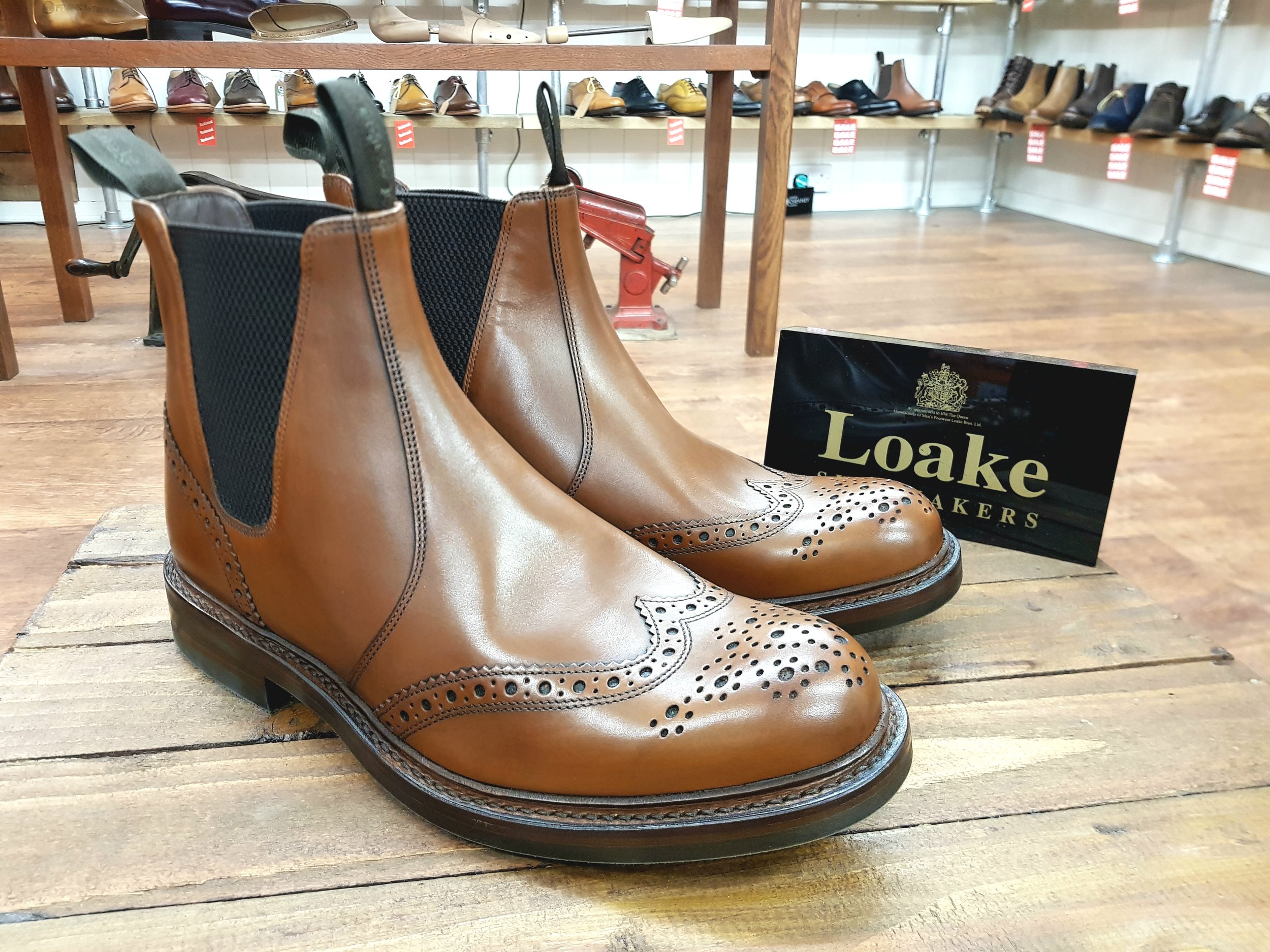 loake enfield boot