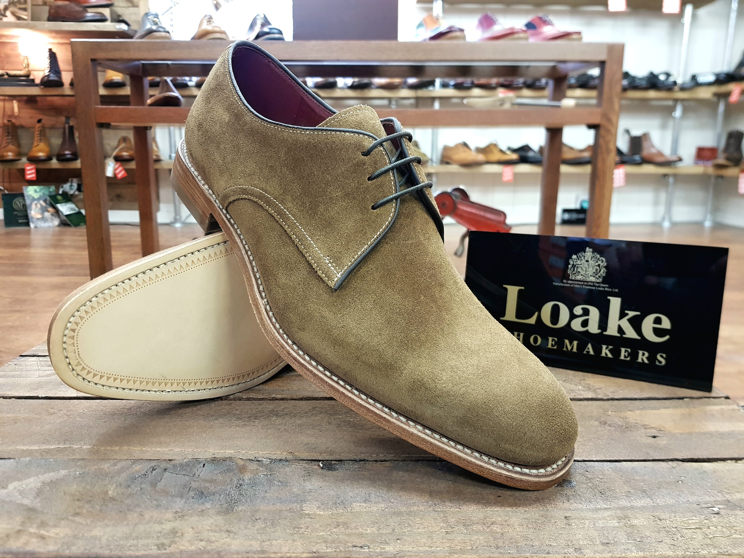 loake drake suede