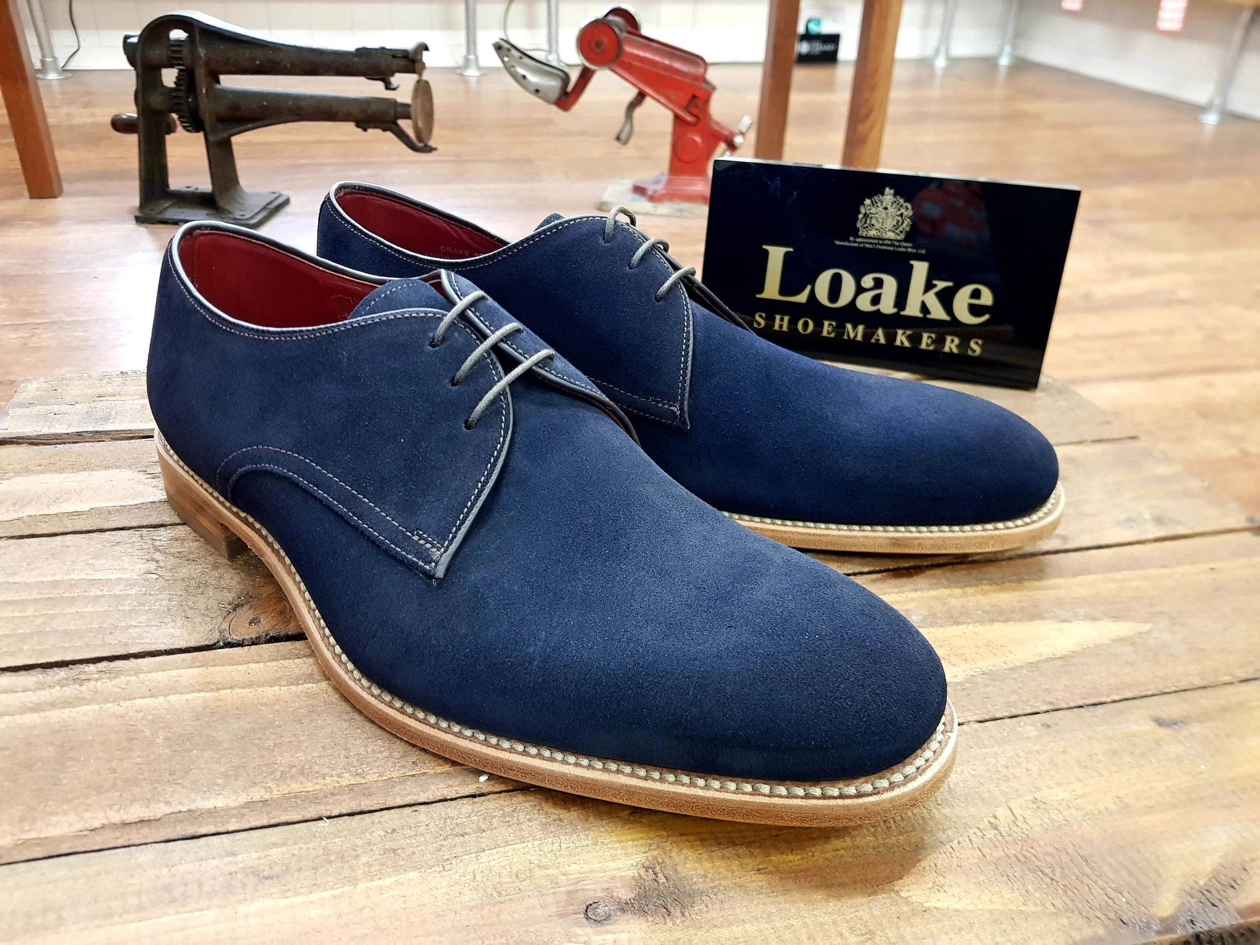 loake drake suede