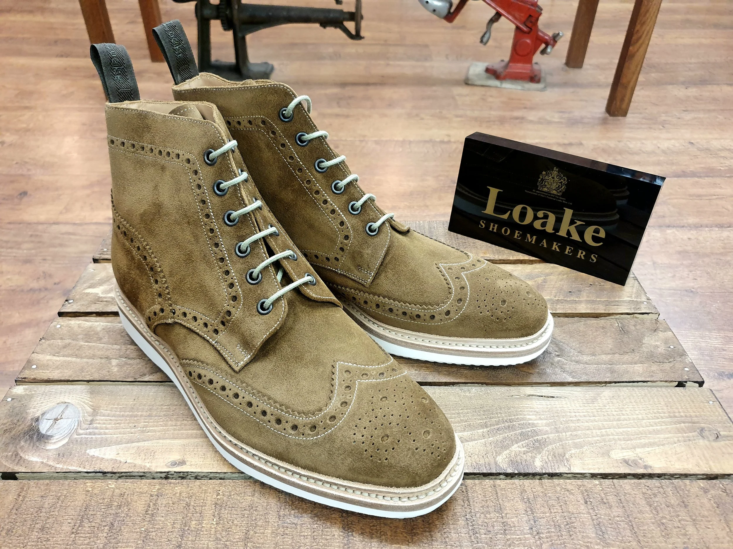 loake mamba suede
