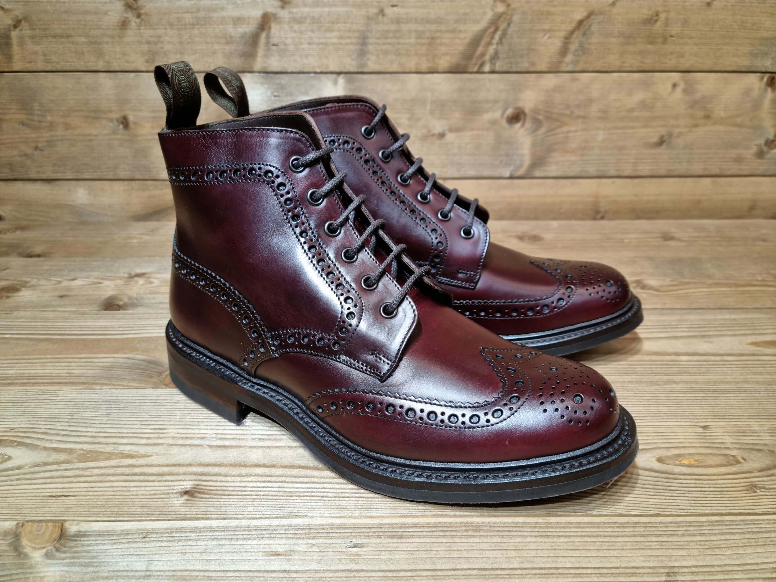loake burgundy