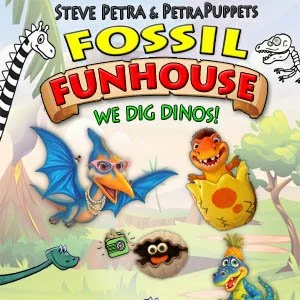 Steve Petra Fossil Funhouse poster