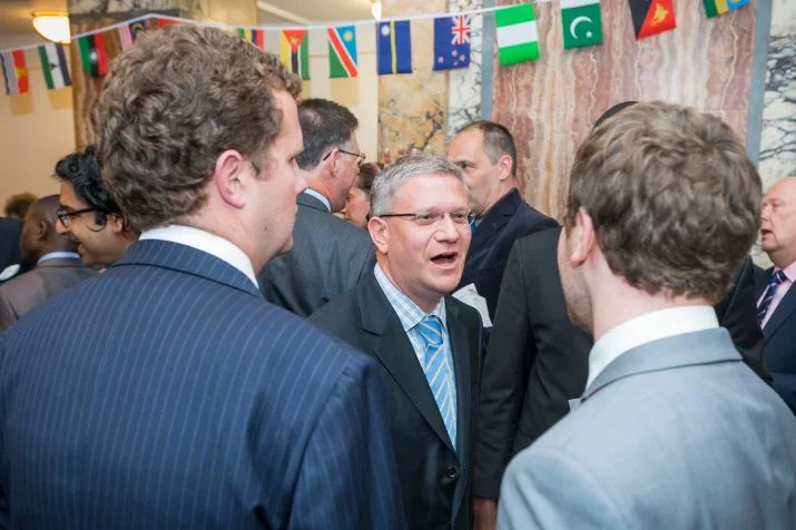 Andrew at our launch event