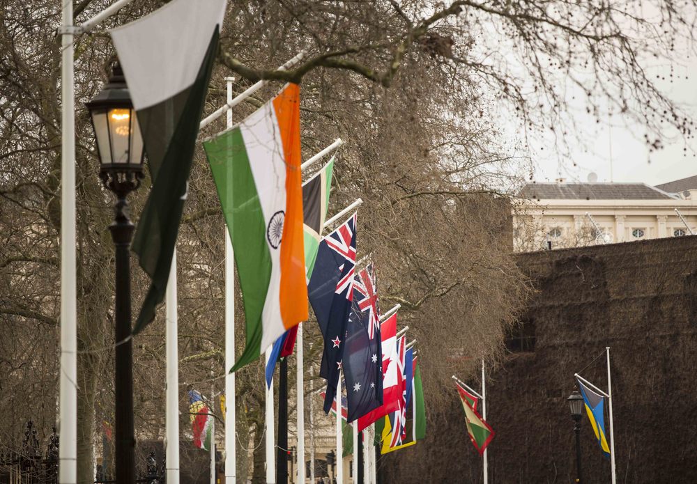 Our success at keeping the Commonwealth flags flying during the Games - July 2014