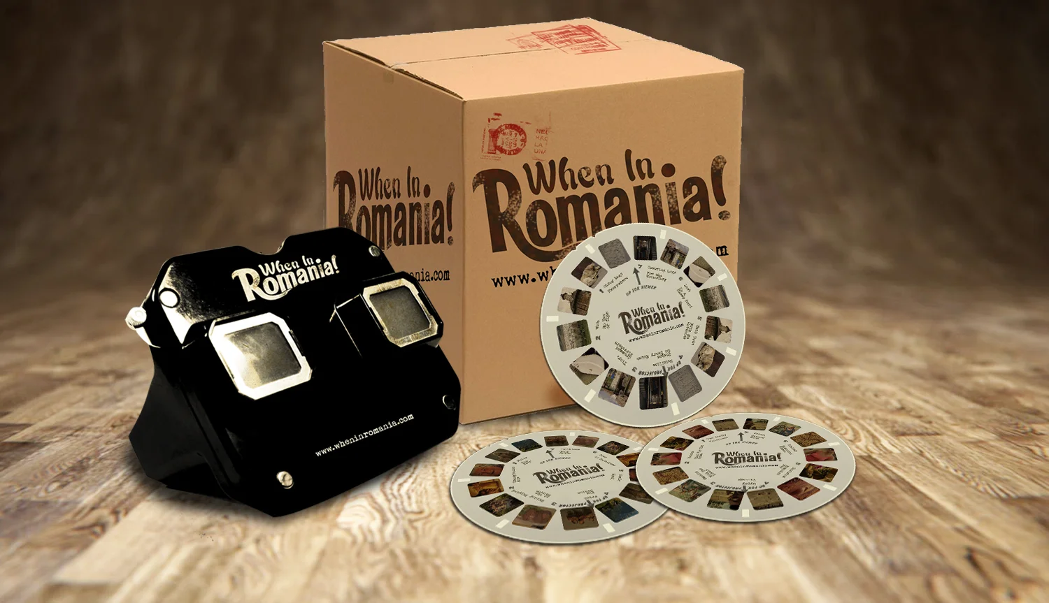 Direct Mail: View Master + Film sent out to travel bloggers