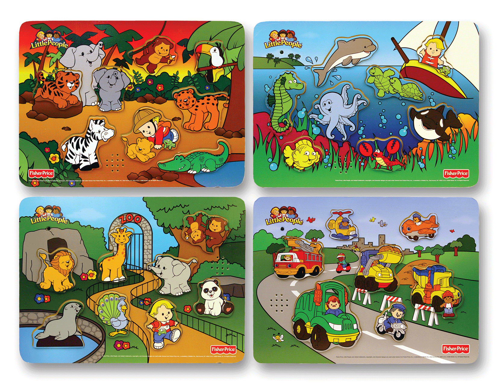 Fisher-Price Woodboard Puzzles