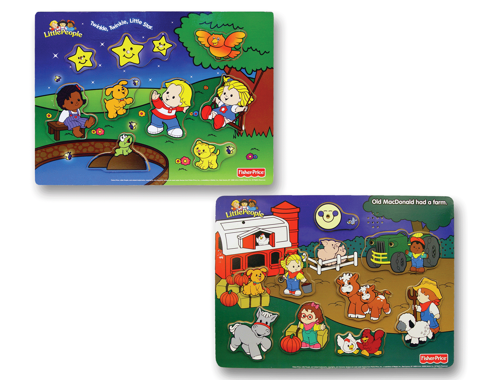 Fisher-Price Woodboard Puzzles