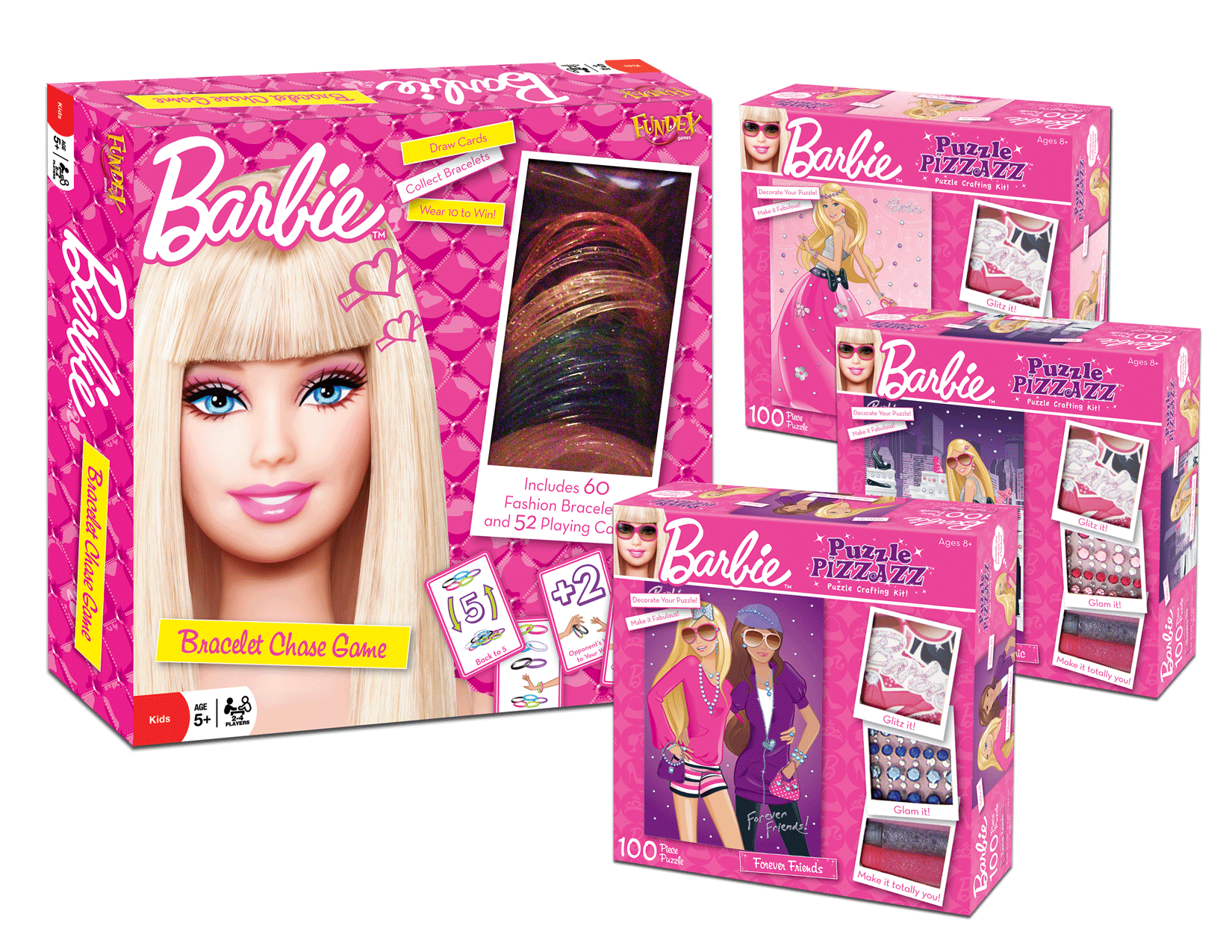 Barbie Board Game and Puzzles