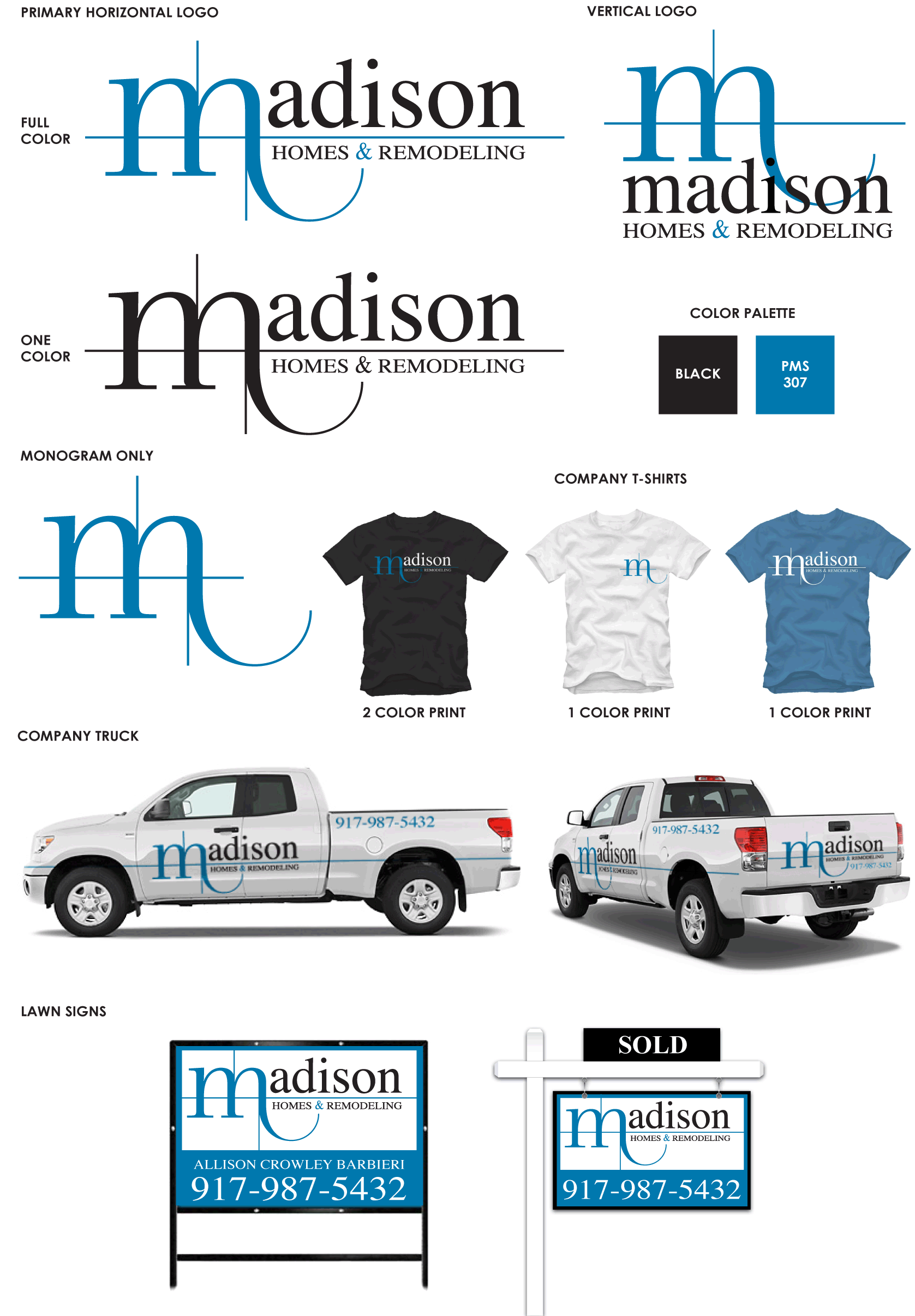 Madison Homes & Remodeling Corporate Branding
