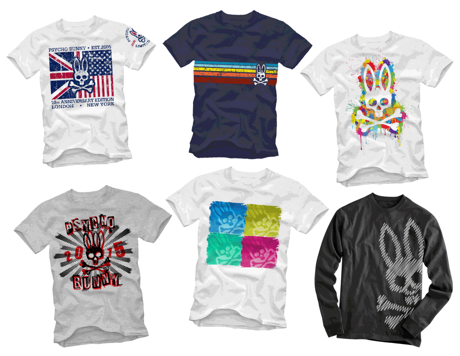 Psycho Bunny T-Shirt Graphics