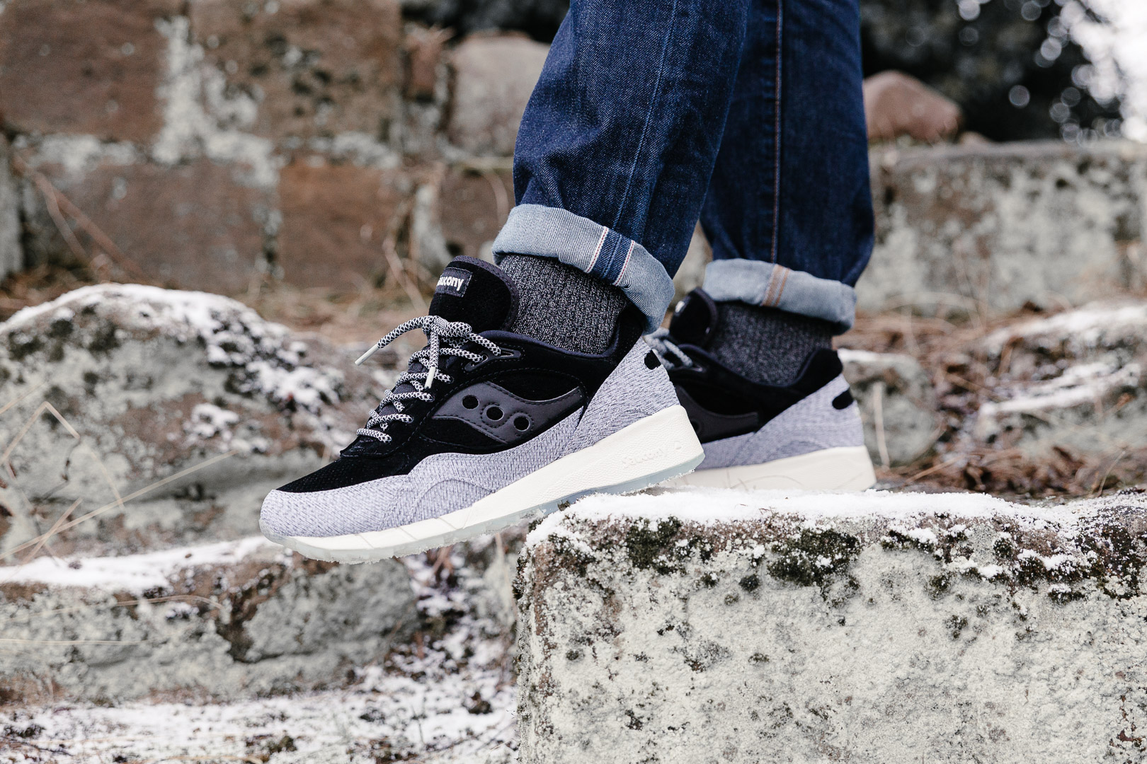 saucony shadow 6000 dirty snow