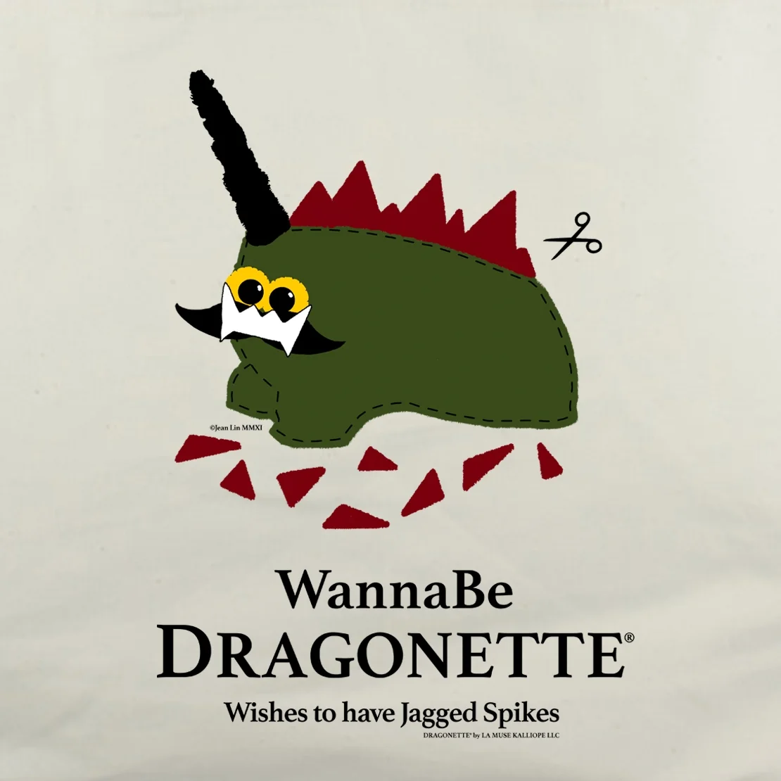 100% Organic Cotton Tote Bag - Unicorn