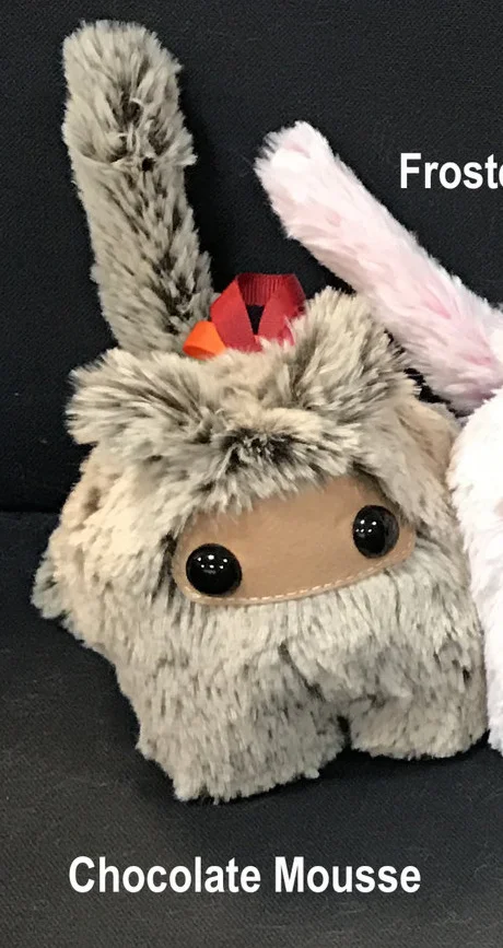 Snow Ninja Bunny Bun Bun (Chocolate Mousse Brown) - 3 Sizes