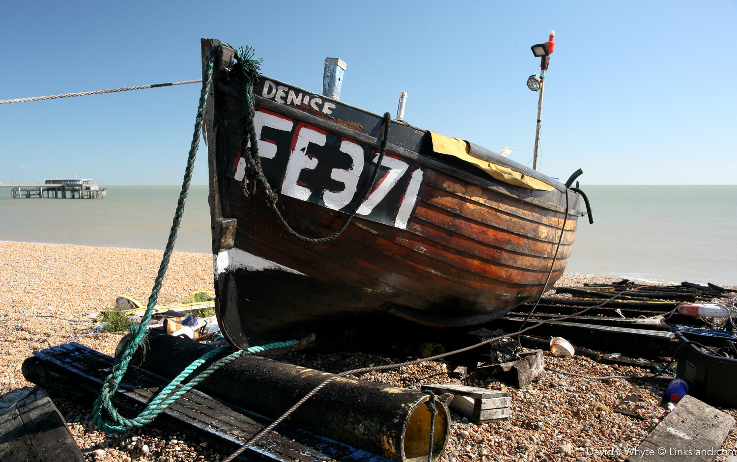 Once you could have walked from here to France - then the ice melted!