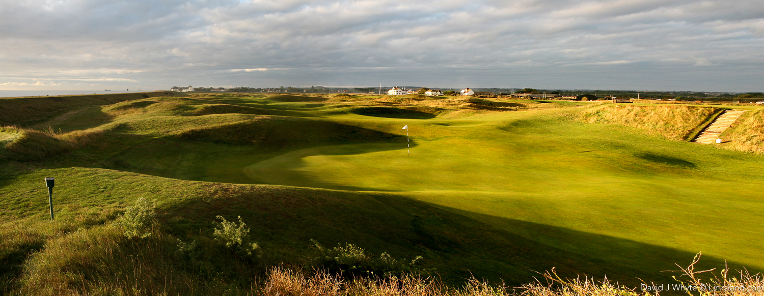 In a strong breeze, 'Deal' or Royal Cinque Ports Golf Club to be more formal was the toughest of my trip.