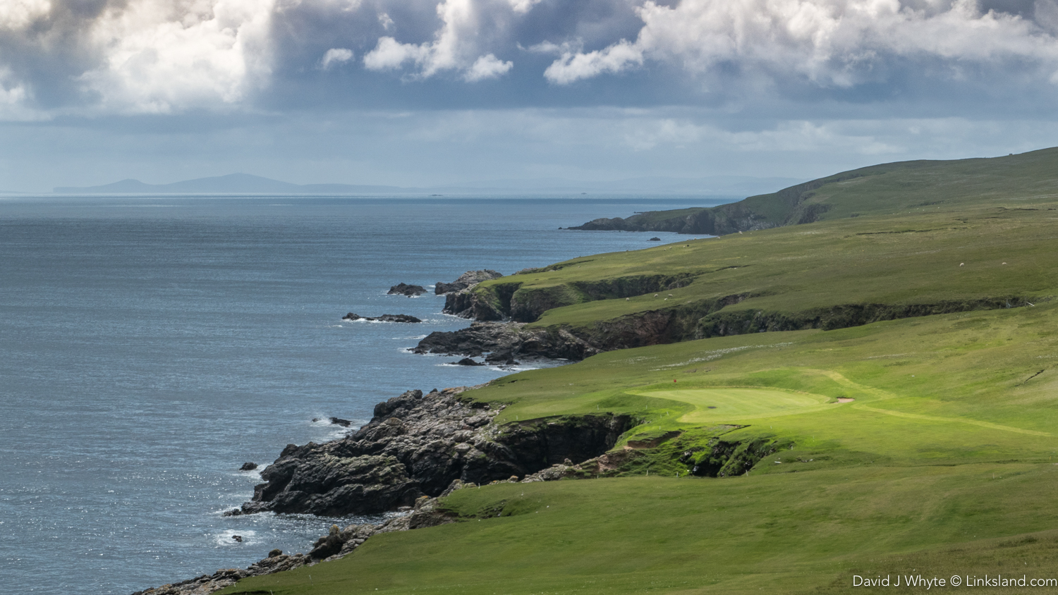 The 16th at Whalsay is one of the best holes in Shetland.