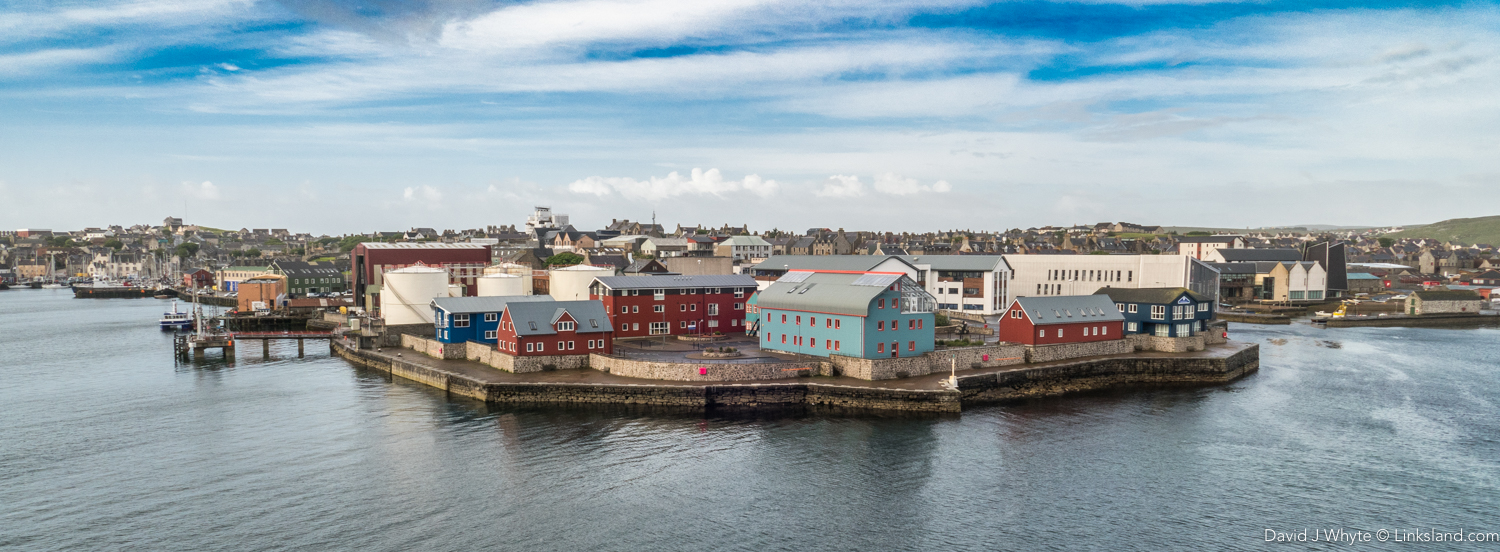Lerwick and most of Shetland is looking more like Norway these days with new, more heat-efficient buildings and homes. 