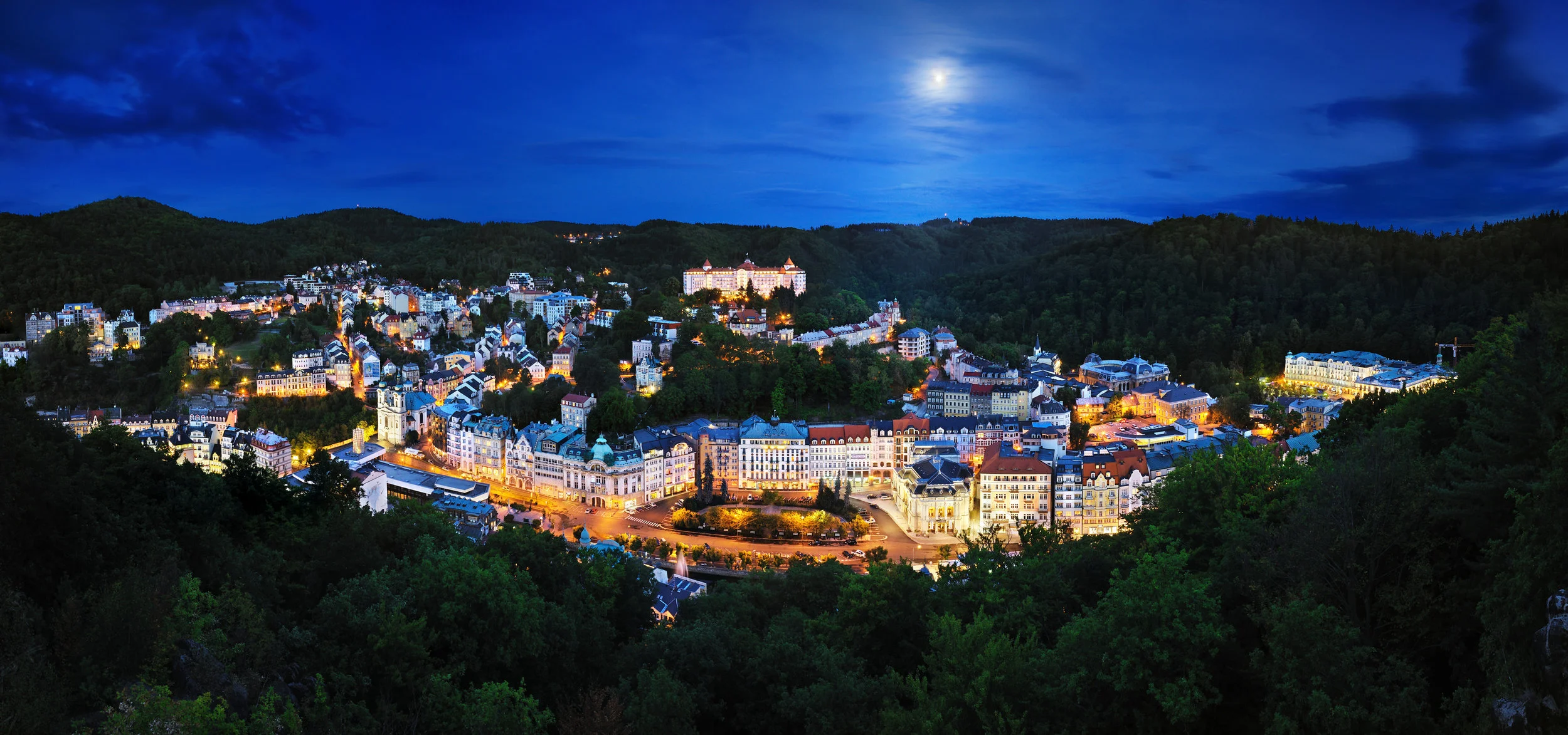 The town of Karlovy Vary