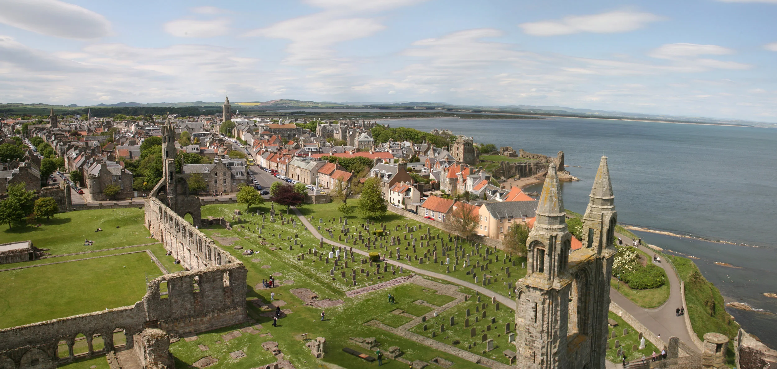 The town of St Andrews is considered the game’s crucible. © David J Whyte