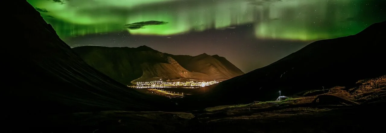 Northern Lights - a common phenom in winter Picture by Gunnlaugur Guðleifsson