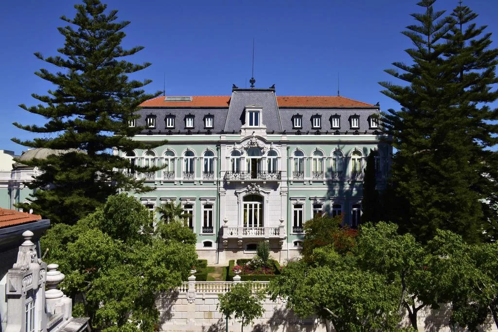 Pestana Palace Hotel, formerly the Palácio Vale Flor was built in the 19th century for José Luís Constantino Dias, 1st Marquis of Vale Flor.