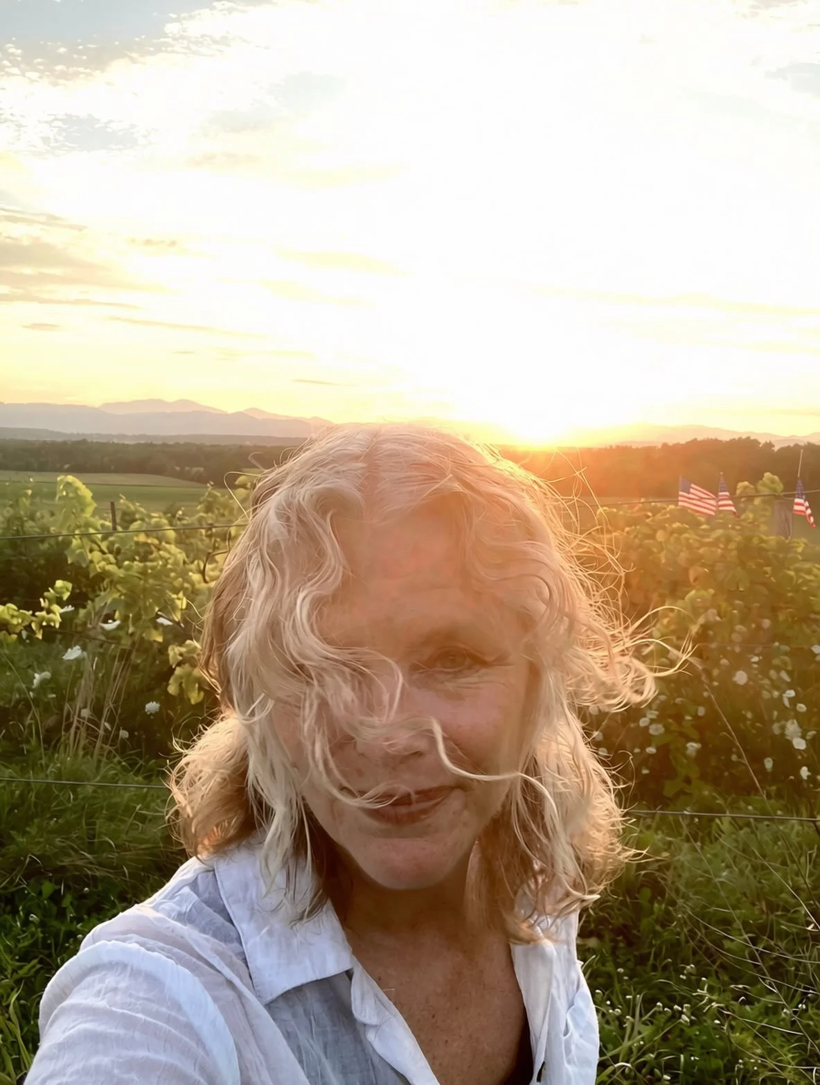 There have been quite a few new people here recently, so perhaps this is a good moment to say hello.

I&rsquo;m Deirdre.

For nearly twenty years I&rsquo;ve been growing and making wine here in Vermont with my husband Caleb. Wine has been at the cent