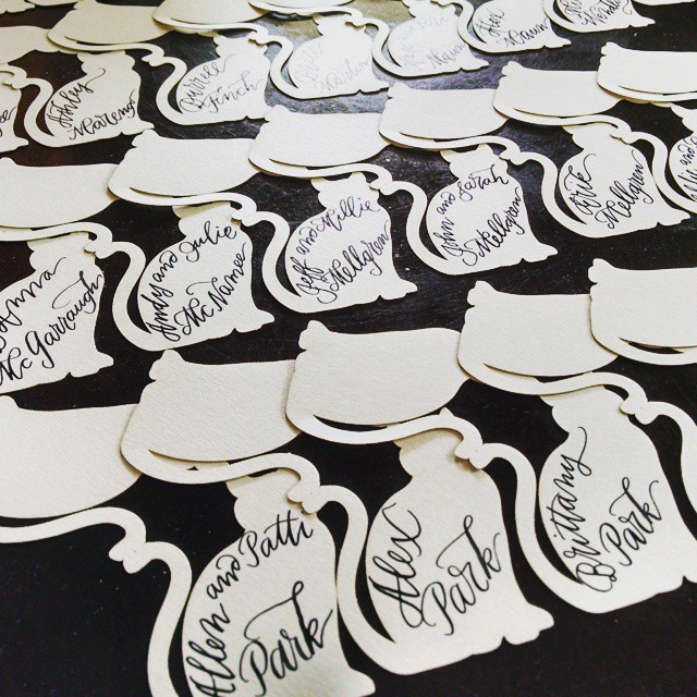 Cat Escort Cards